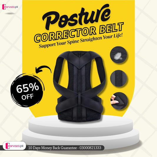 Adjustable Posture Corrector Belt for Waist and Back Support
