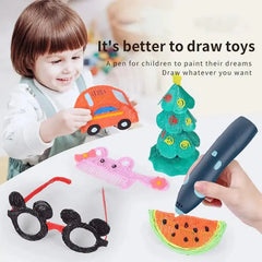 3D Pen Printing And Drawing Pen For Kids - Toynix