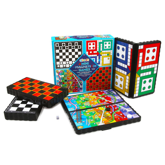 4 Mini Magnetic Travel Games
