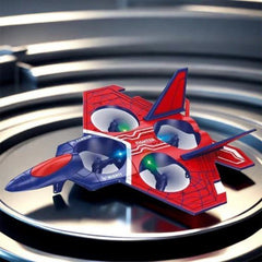 RC Combat Aircraft Drone – Remote Control Flying Jet Toy for Kids - Toynix