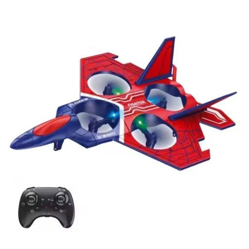 RC Combat Aircraft Drone – Remote Control Flying Jet Toy for Kids - Toynix