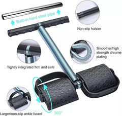 Body Shaping Tool, Sit Up Pull Spring Tension Bodybuilding Fitness Equipment,  Elastic Foot Pedal Abdomen Leg Exerciser