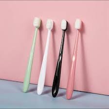Soft Micro-Nano Manual Toothbrush Extra Soft Bristles Toothbrush with 12000 Bristles for Fragile Gums Adult Kid Childre