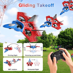 RC Combat Aircraft Drone – Remote Control Flying Jet Toy for Kids - Toynix