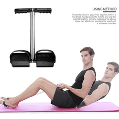 Body Shaping Tool, Sit Up Pull Spring Tension Bodybuilding Fitness Equipment,  Elastic Foot Pedal Abdomen Leg Exerciser